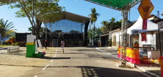 Quase Tudo Pronto Para O Arra Da Curindiba Em Vereda Bahia