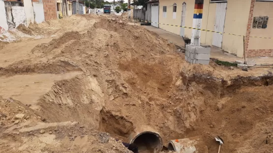 Prefeitura chega à etapa final as obras de macrodrenagem para