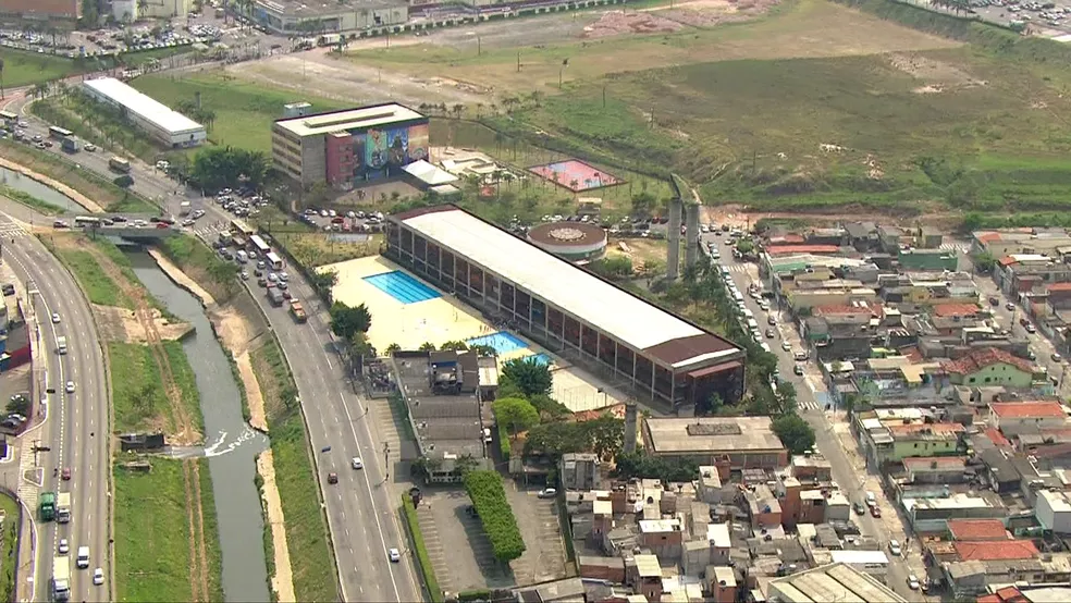 CEU Aricanduva, na Zona Leste de SP — Foto: Reprodução/TV Globo CEU Aricanduva, na Zona Leste de SP — Foto: Reprodução/TV Globo