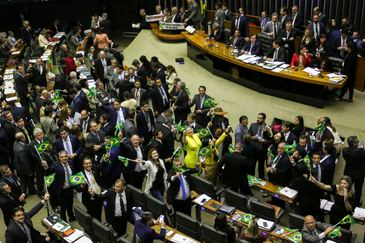 Fabio Rodrigues Pozzebom/Agência Brasil Plenário da Câmara inicia votaçao da reforma da Previdência