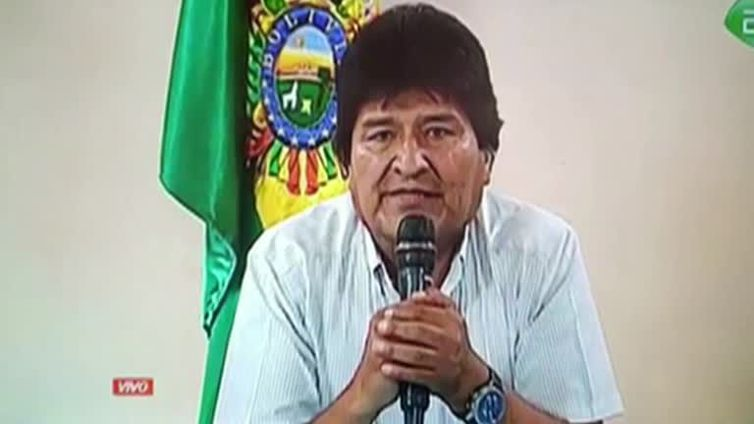 Reuters/Direitos Reservados BOLIVIA-ELECTION_MORALES_RESIGNATION