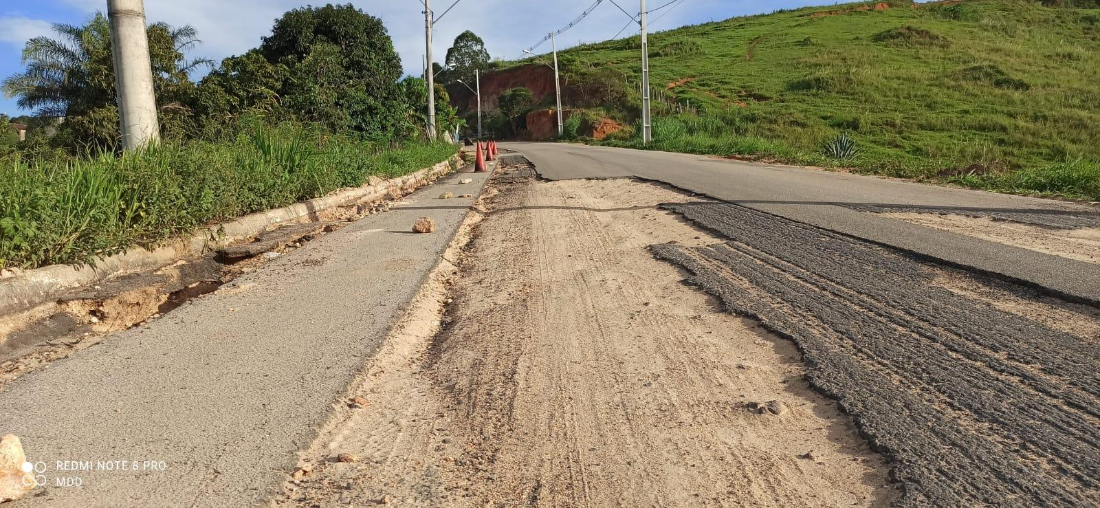 Empresa responsável por obras na BA-290 é alvo de críticas por parte de condutores