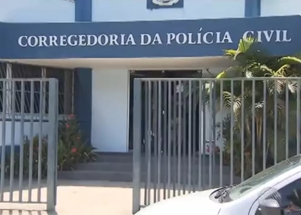 Corregedoria da Polícia Civil — Foto: Reprodução/TV Bahia Corregedoria da Polícia Civil — Foto: Reprodução/TV Bahia