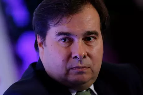 Presidente da Câmara dos Deputados, Rodrigo Maia, durante evento em Brasilia. 8/4/2019. REUTERS/Adriano Machado/File Photo Presidente da Câmara dos Deputados, Rodrigo Maia, durante evento em Brasilia. 8/4/2019. REUTERS/Adriano Machado/File Photo