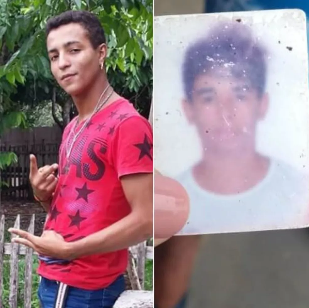 À esquerda, Wemerson de Araújo, de 18 anos, e Wenderson Sores, à direita, foram mortos a golpes de facão — Foto: Arquivo pessoal À esquerda, Wemerson de Araújo, de 18 anos, e Wenderson Sores, à direita, foram mortos a golpes de facão — Foto: Arquivo pessoal