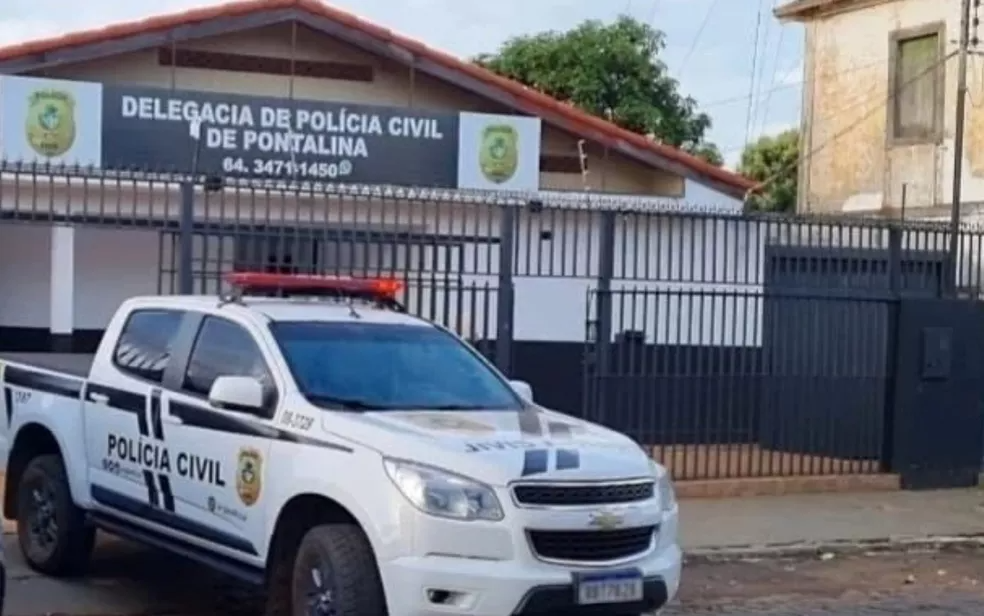 Delegacia da Polícia Civil de Pontalina, Goiás — Foto: Divulgação/Polícia Civil