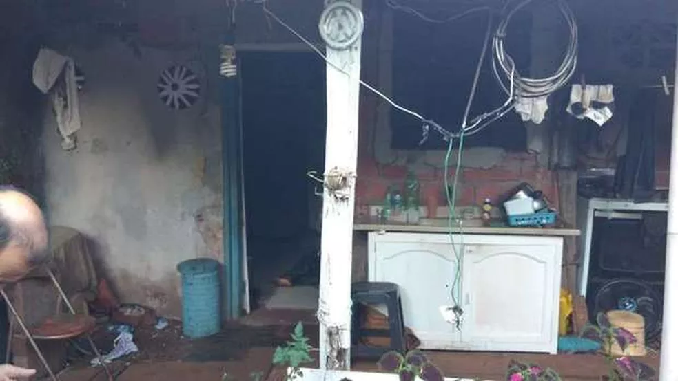 Marina foi morta a facadas  pelo filho e teve o corpo queimado porque negou R$ 10 a ele, em Dourados. — Foto: Dourados News