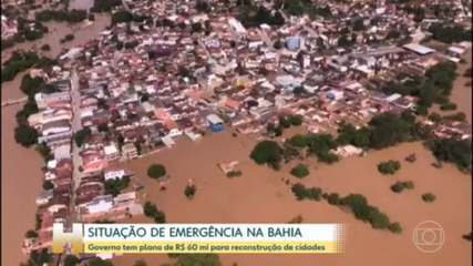 Governo da Bahia tem plano de R$ 60 mi para reconstrução de cidades