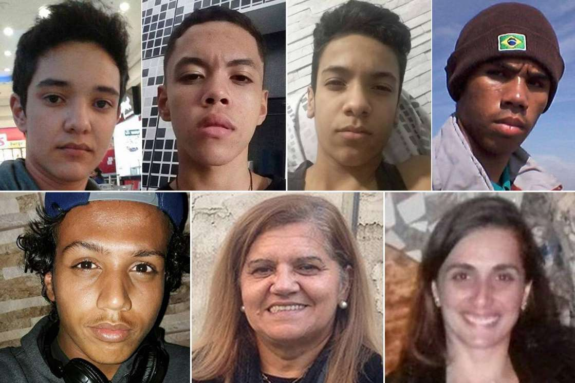 Samuel Melquiades, Caio Oliveira, Kaio Lucas, Claiton Antônio, Douglas Murilo, Marilena Umezu e Eliana Regina