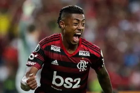 Bruno Henrique definiu a vitória do Fla.