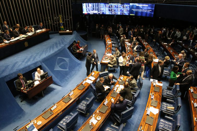 Fabio Rodrigues Pozzebom/Agência Brasil Plenário do Senado analisa MP da Liberdade Econômica