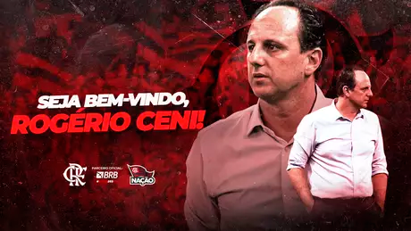 Rogério Ceni é o novo técnico do Flamengo