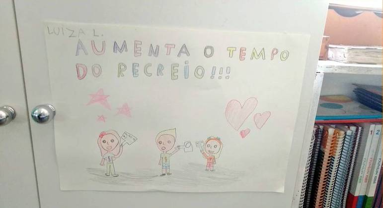 Reivindicações de alunos são comuns na escola 