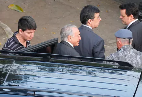 Ex-presidente Michel Temer em batalhão da PM de São Paulo 13/05/2019 REUTERS/Nacho Doce Ex-presidente Michel Temer em batalhão da PM de São Paulo 13/05/2019 REUTERS/Nacho Doce