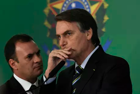 O Presidente da República brasileiro, Jair Bolsonaro (PSL)