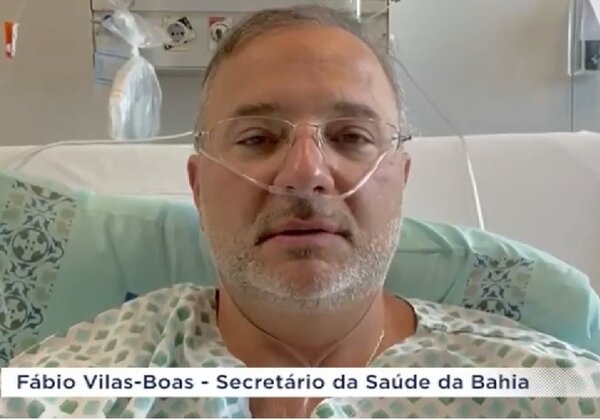 Secretário Fábio Vilas-Boas é transferido para UTI após piora de quadro clínico