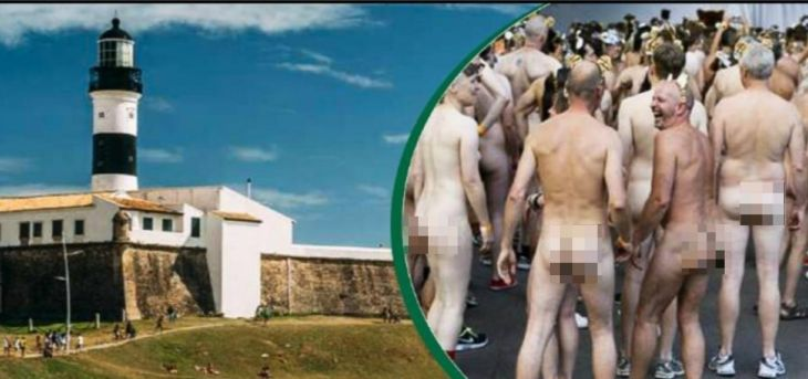 A Peladatona, primeira corrida nudista do Brasil, será realizada em Salvador (Foto: Divulgação)