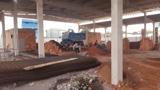 Obras dos Mercados Públicos seguem avançadas em Mucuri e Itabatã