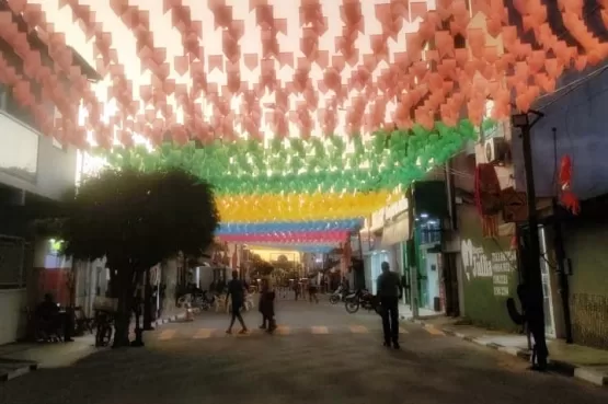 Quase tudo pronto para o Arraiá do Biratinga, em Ibirapuã