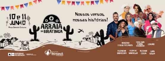 Quase tudo pronto para o Arraiá do Biratinga, em Ibirapuã