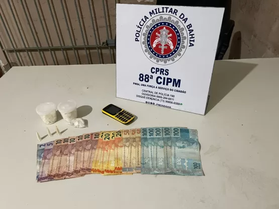 Juruna é preso com drogas em Alcobaça