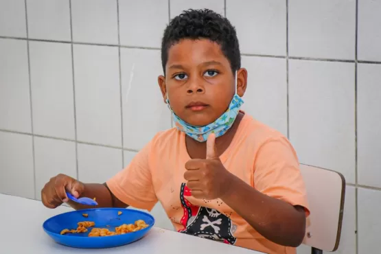 Prefeitura de Teixeira oferta variedade de merenda escolar e promove visitas de nutricionistas nas instituições de ensino