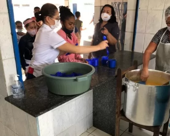 Prefeitura de Teixeira oferta variedade de merenda escolar e promove visitas de nutricionistas nas instituições de ensino