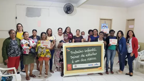 Itabatã recebe ação entre uma das diversas frentes de combate ao Trabalho Infantil