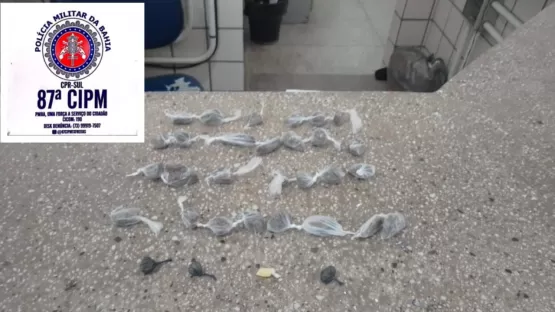 Suspeito é preso com grande quantidade de drogas em Teixeira; adolescente  também é apreendido com drogas