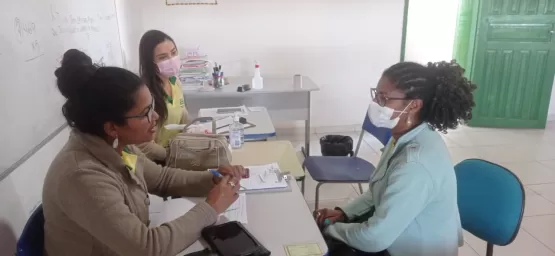 Caravelas leva mais uma vez atendimentos itinerantes para a comunidade de Volta Miúda