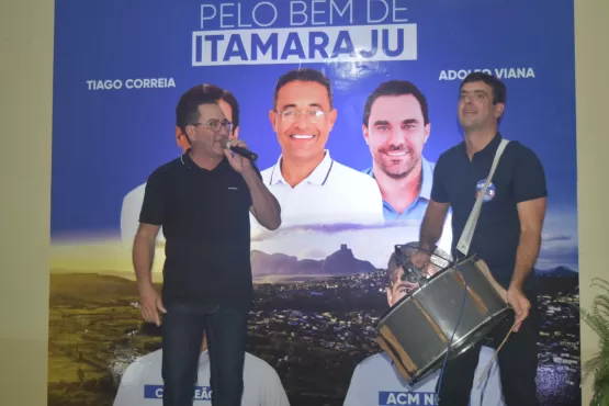Prefeito Marcelo Angênica apresenta Adolfo Viana e Tiago Correia como seus pré candidatos a deputados 