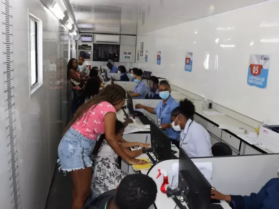Alcobaça recebe atendimento do SAC Móvel