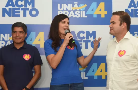 ACM Neto anuncia nome  que vai concorrer  a vice  na sua chapa ao Governo da Bahia