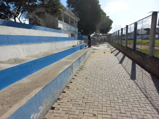 Prefeitura de Itamaraju realiza reforma do Estádio Juarez Barbosa