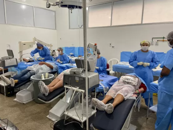 Feira Cidadã - Centenas de cirurgias de cataratas são realizadas no Hospital Municipal de Medeiros Neto