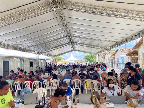 Segundo dia tem recorde de atendimentos na Feira Cidadã de Medeiros Neto