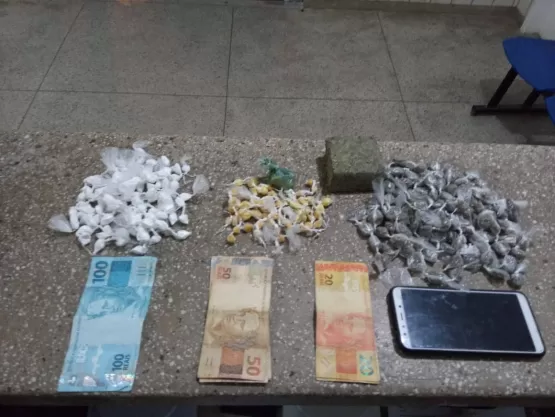 Homem é preso por tráfico de drogas em Vereda