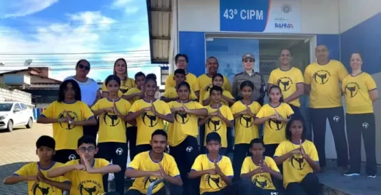 43ª CIPM realiza o lançamento oficial do projeto social “Kung Fu na Escola”, em Itamaraju