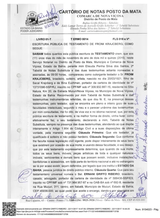   Prefeita Luciana se pronuncia sobre a derrubada do casebre que pertenceu a Franz Krajcebeg para construção do Pier de Nova Viçosa 