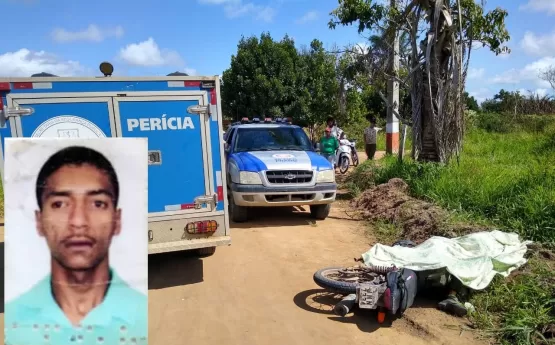 Motociclista é executado com vários tiros no interior do Prado
