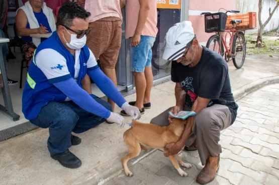 Teixeira inicia campanha de vacinação antirrábica em cães e gatos; confira quais UBS vão disponibilizar o serviço na próxima sexta (02)