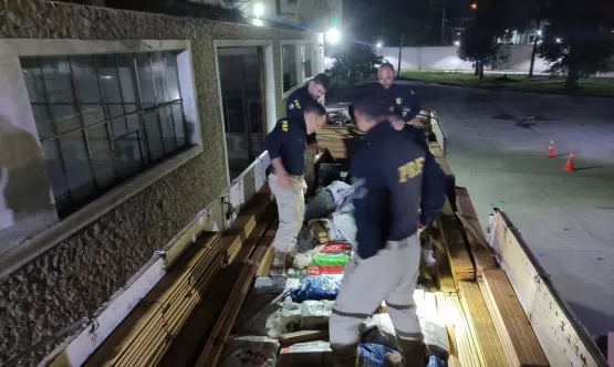 Polícia apreende 6 toneladas de maconha no estado do Rio