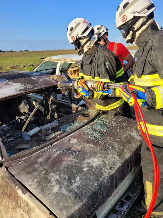 18° Grupamento de Bombeiros Militar realiza nivelamento dos 14 novos soldados