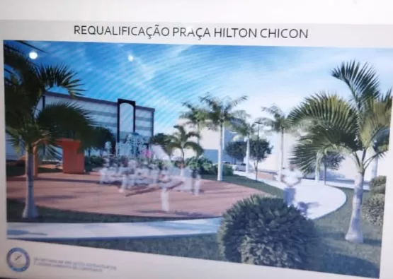 Prefeito de Teixeira de Freitas apresenta projeto de drenagem no entorno do shopping Teixeira Mall