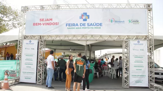 Feira de saúde oferece serviços gratuitos em Ibirapuã