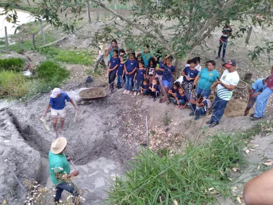 Educação do Campo participa da recuperação de nascentes na zona rural de Medeiros Neto