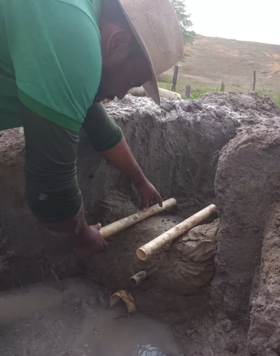 Educação do Campo participa da recuperação de nascentes na zona rural de Medeiros Neto