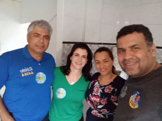 Deputado Robinho participa de carreata em Nova Tribuna