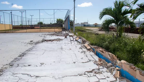 Tristeza – Centro de Lazer é destruído por ordem do governo