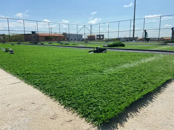 Areninha Society conquistada pelo prefeito Beto Pinto está com obra em fase de conclusão